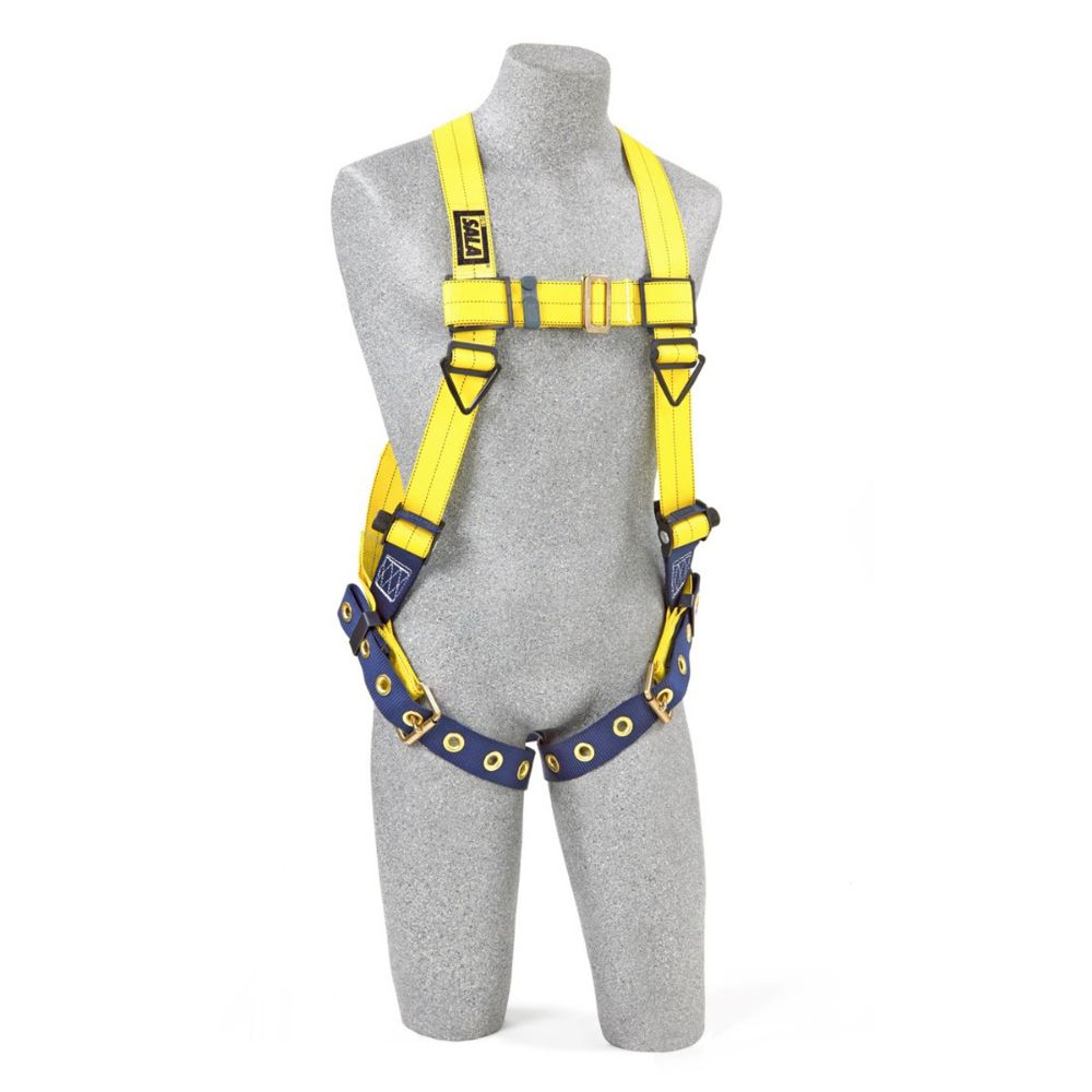 3M DBI-SALA X-Small Delta No-Tangle Full Body/Vest Style Harness With Back D-Ring And Tongue Leg Strap Buckle