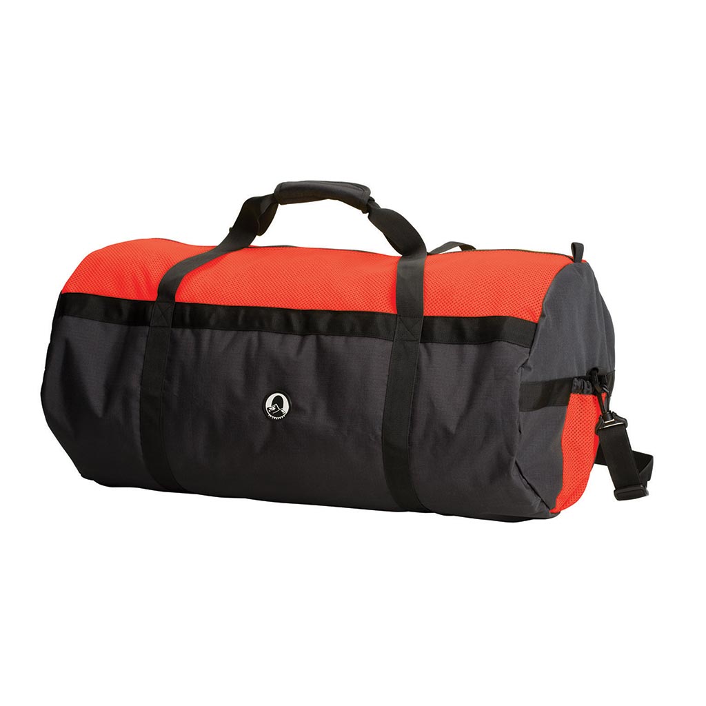 Mesh Top Roll Bag ƒ?? 14In X 30In - Red/Black