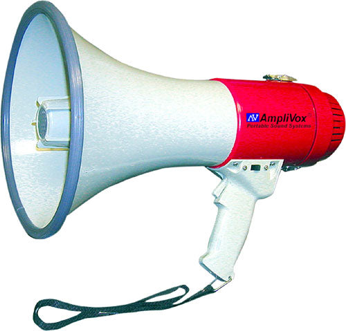 Piezo Dynamic Megaphone with Siren & Whistle - 1760 Yard Range