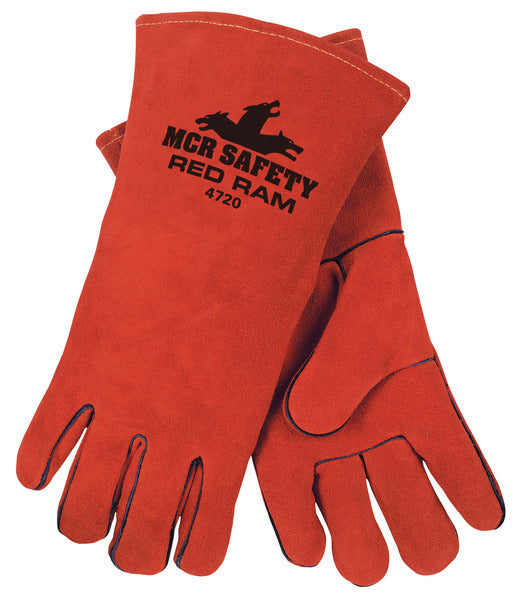 MCR Safety Red Ram Russet Welders Glove