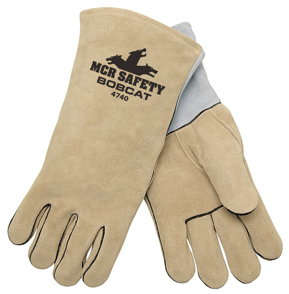MCR Safety Bobcat Brown Welder Straight Thumb