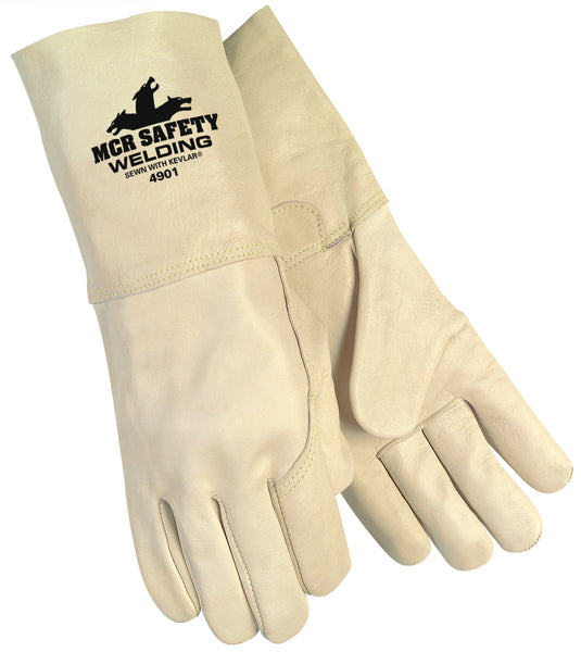 MCR Safety Mig Tig Grain Cow W/Leather Cuff