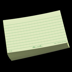 INDEX CARDS
