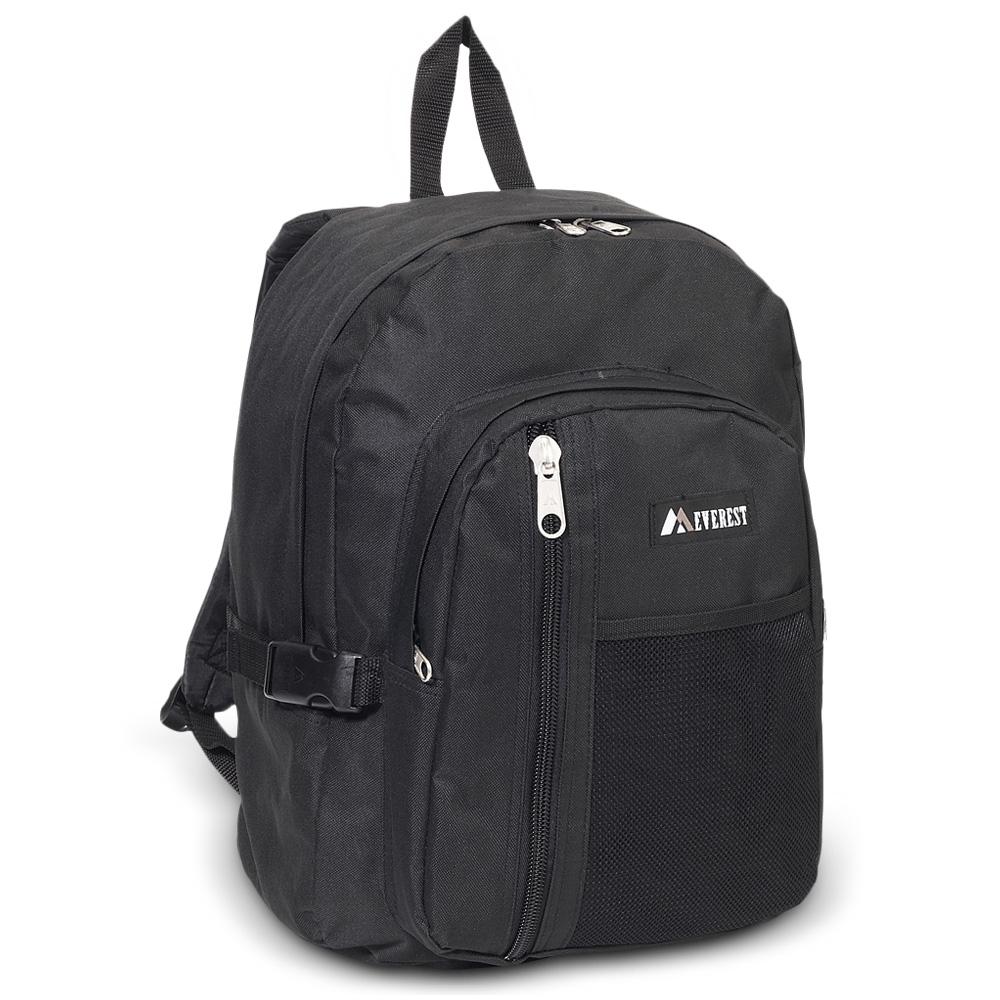 Everest-Backpack w/ Front Mesh Pocket - Main Image