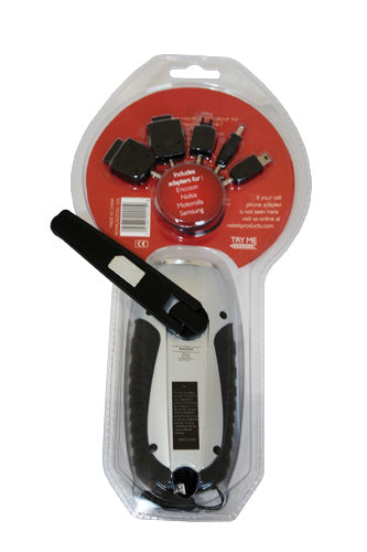 Weatherband Radio Dynamo Flashlight w/ NOAA Alert