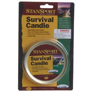 Survival Emergency Candle - Burns 36 Hours - Emergency Candles and