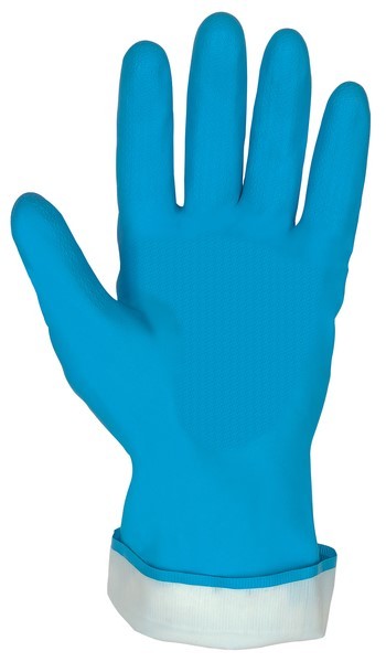 MCR Safety Blue 18 mil flock 12" latex canner PR