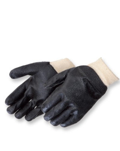 Semi-rough black PVC - Men's - Dozen