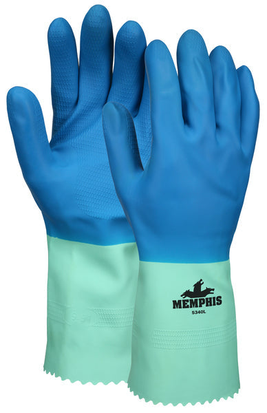 MCR Safety Flock Lined Nitrile/Latex Blend