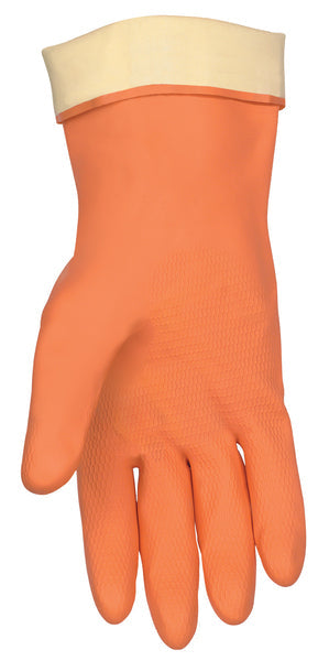 MCR Safety Orange Flock Lined Neo/Latex Blend
