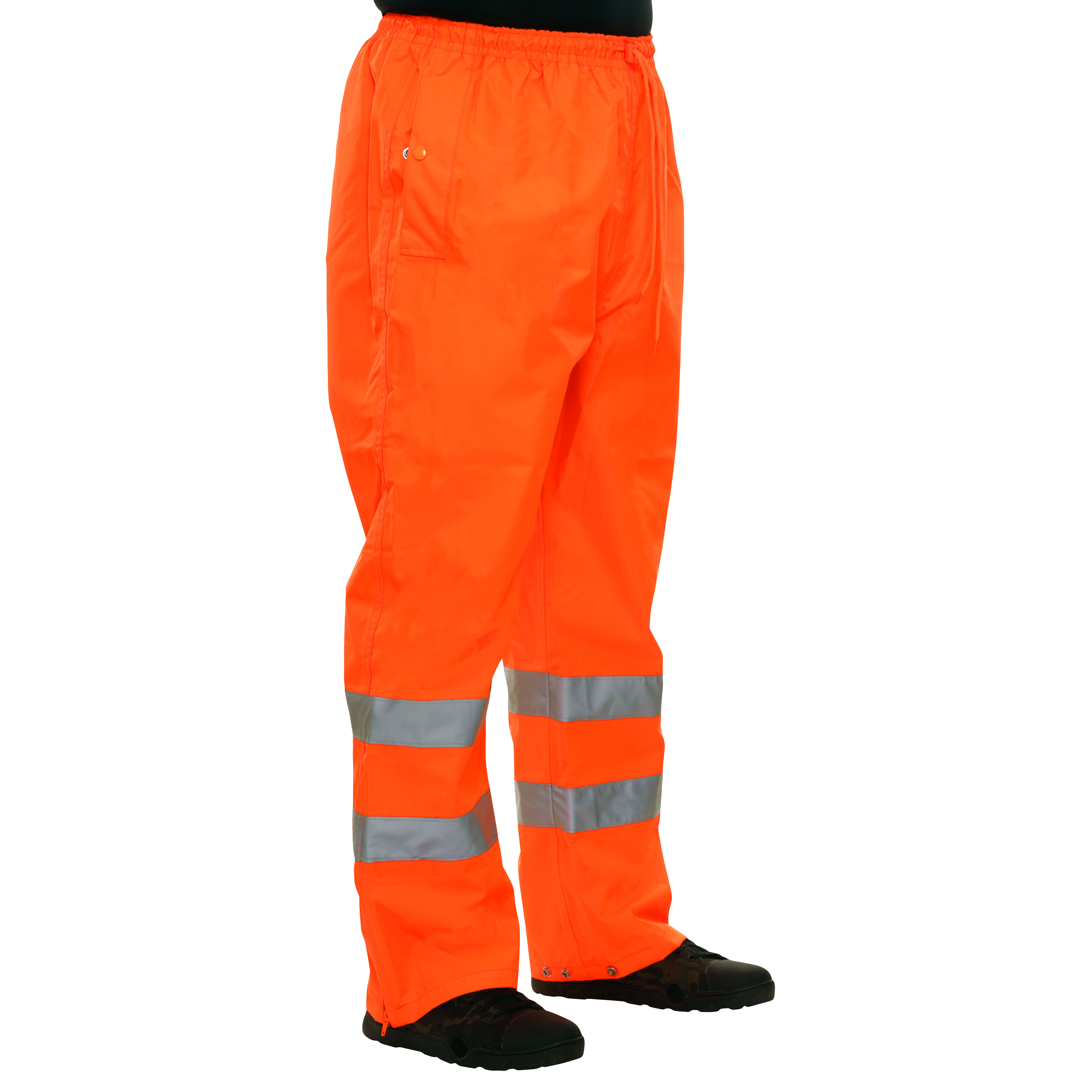 Safety Pants Hi Vis Orange Pants Breathable Waterproof ANSI E