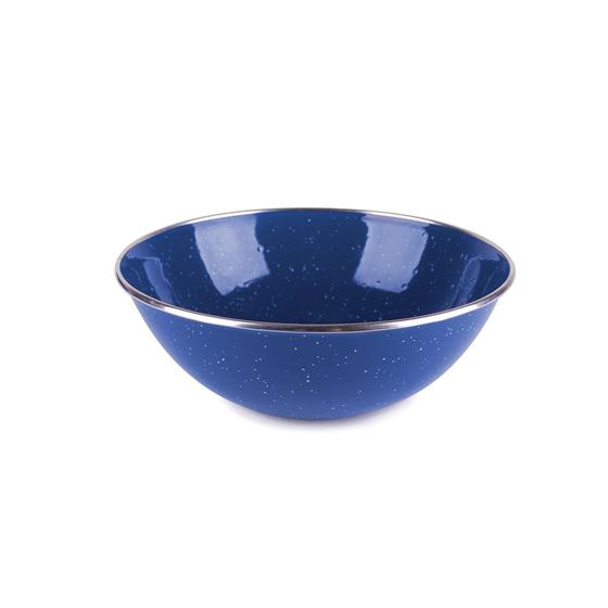 Enamel Mixing Bowl - S.S. Edge - 7.25 Inch