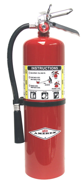 Amerex 10 LBS ABC Fire Extinguisher w/ Wall Bracket 