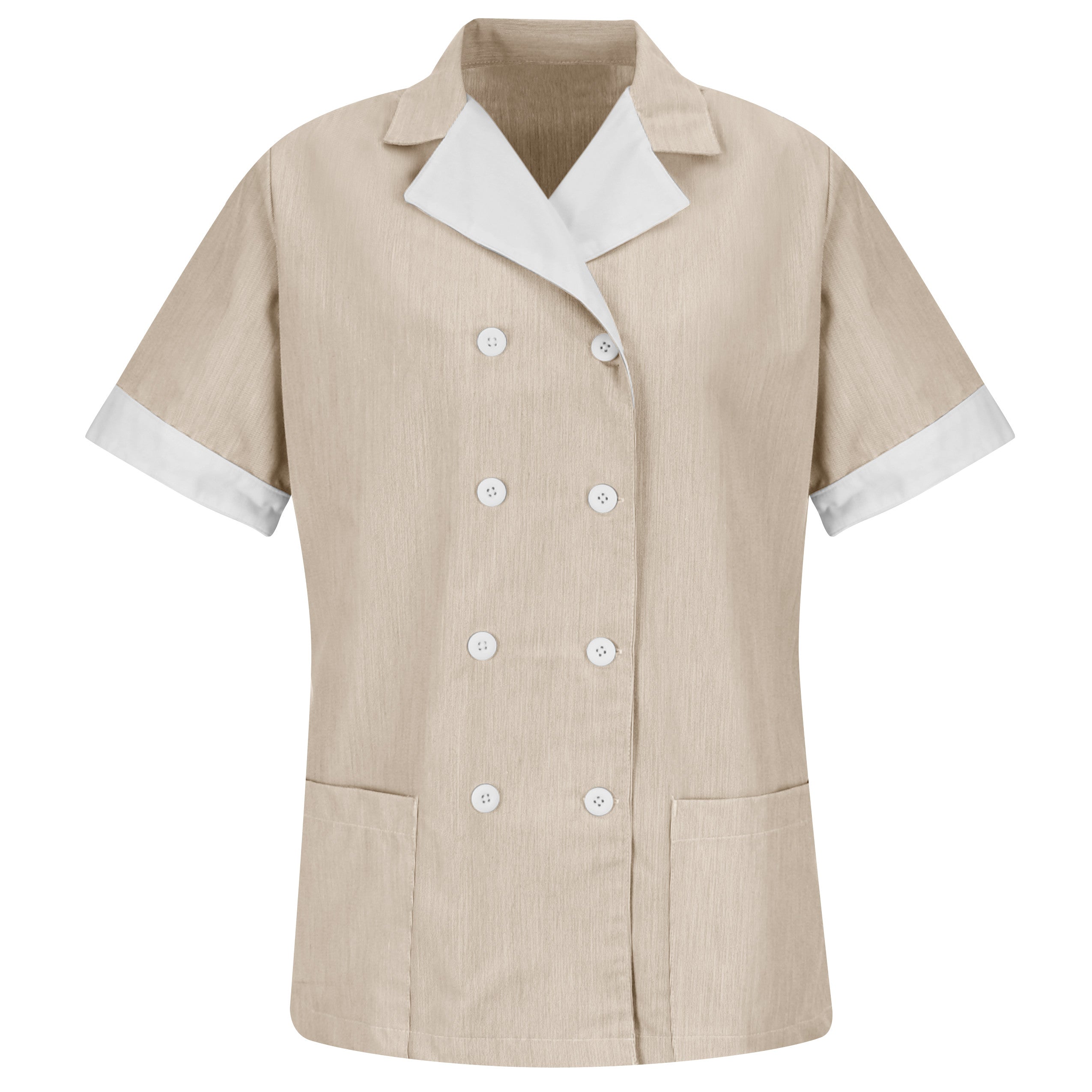 Red Kap Women's Double-Breasted Lapel Tunic