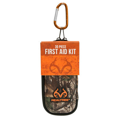 Lifeline Realtree Small Hard-Shell Foam First Aid Kit - 30 Piece