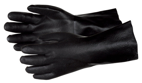 MCR Safety Black, Double Dip, Sandy, 12"