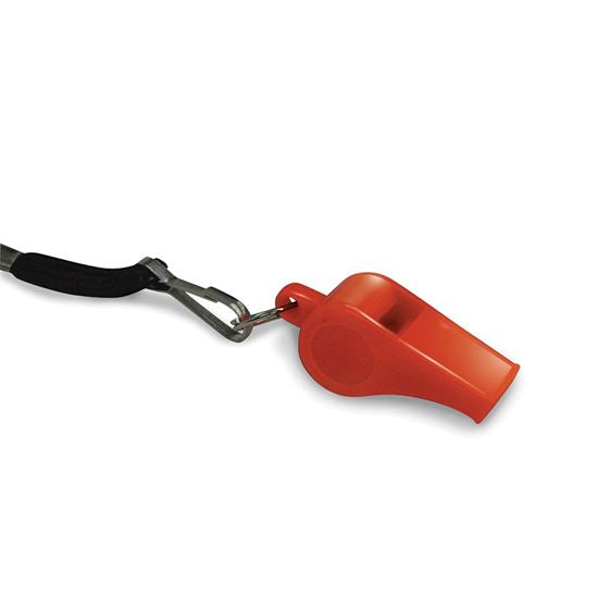 Plastic Whistle With Lanyard