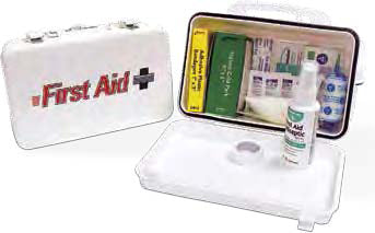 Truck First Aid Kit Small Steel