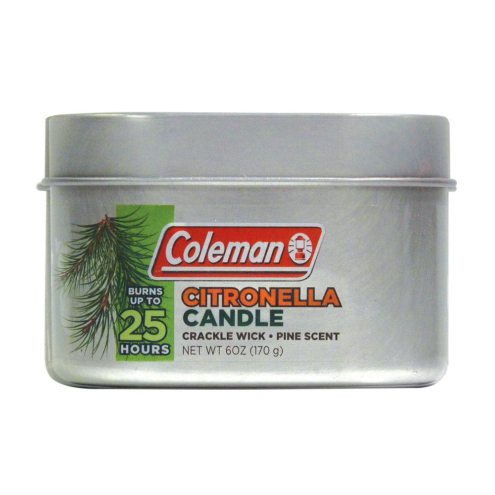Coleman Scented Citronella Tin Candle - S'mores Scent