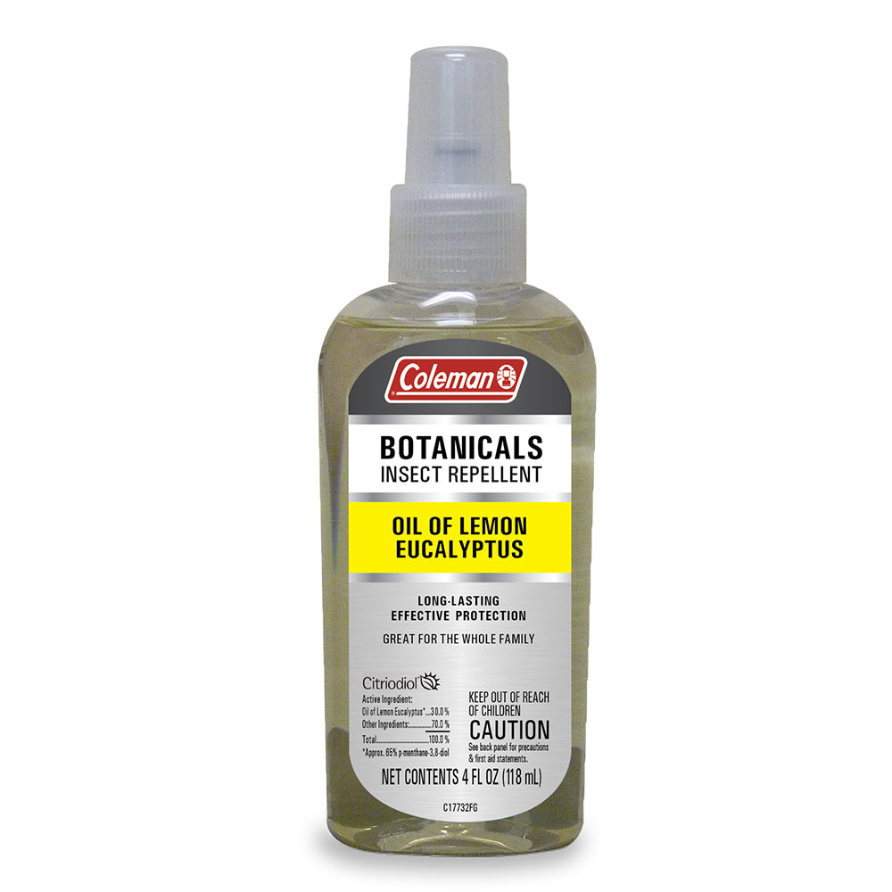 Coleman Botanicals Lemon Eucalyptus Insect Repellent - 4 oz. Pump