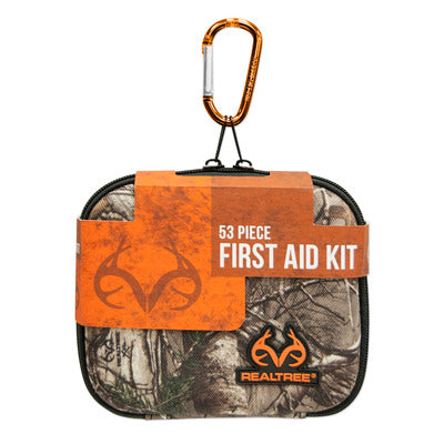 Lifeline Realtree Medium Hard-Shell Foam First Aid Kit - 53 Piece