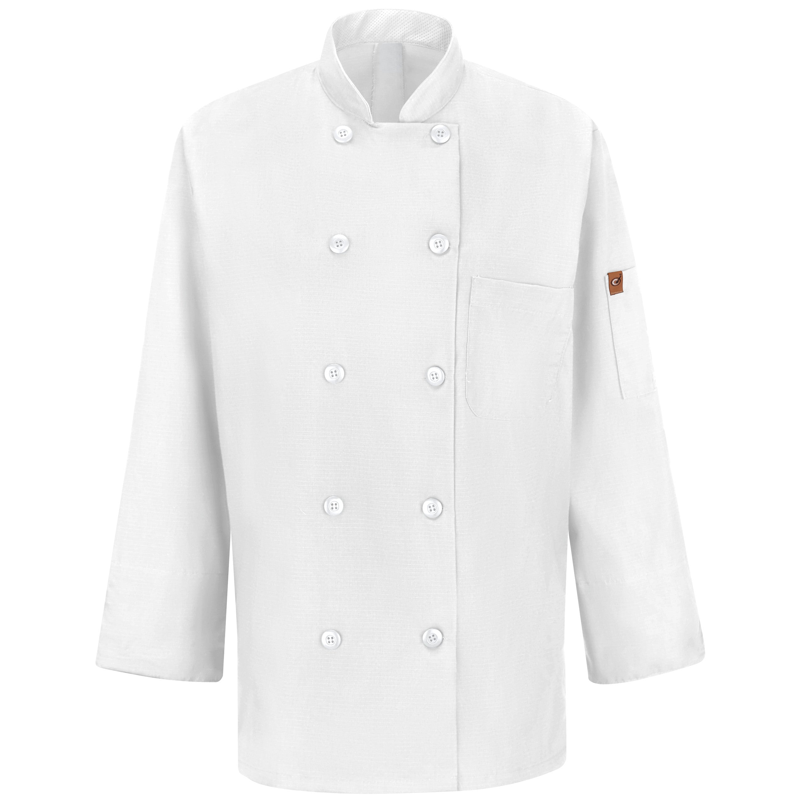 Red Kap Women's Chef Coat with OilBlok + MIMIX