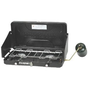 Stansport Two Burner Regulated Propane Stove