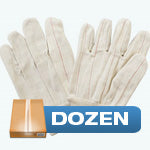 Dozen 8oz. Cotton Canvas Gloves