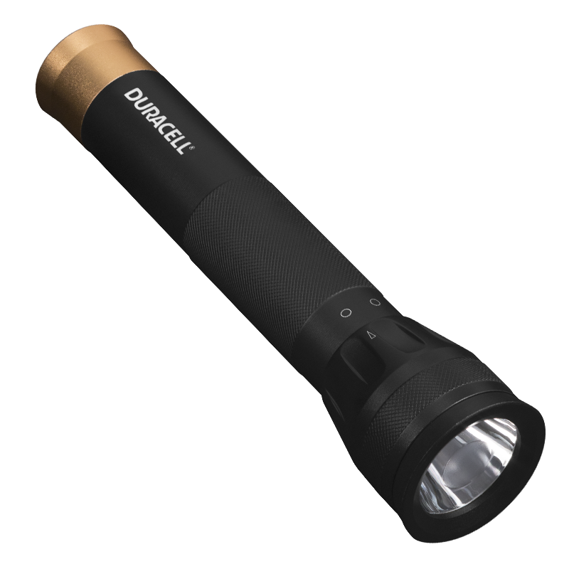 Duracell Tough Hand flashlight LED Black,Gold Duracell Tough Hand flashlight LED Black,Gold