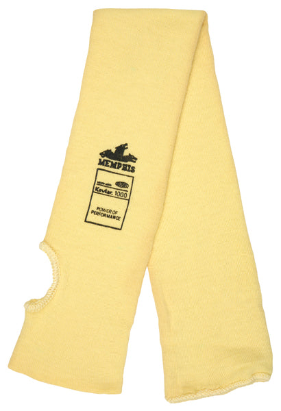 MCR Safety Cut resist slv 24" with Thumbhole Ylw