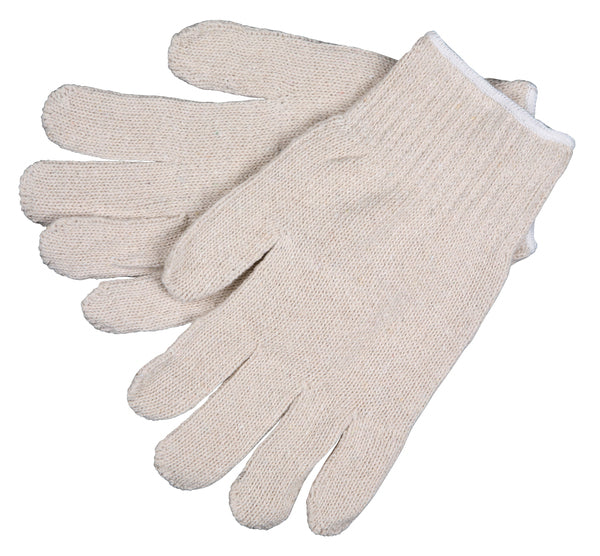 MCR Safety Hvy Wgt 965 Gr 70Cotton/30Poly Naturl LG
