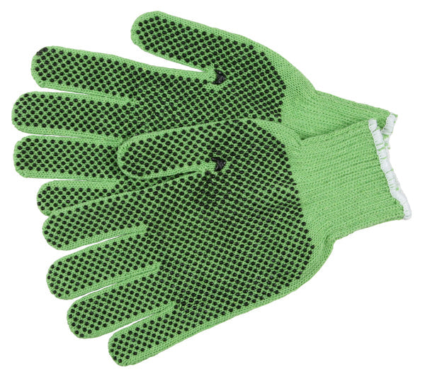 MCR Safety 7 Gauge Pastel Green- 2 Sided PVC Dot