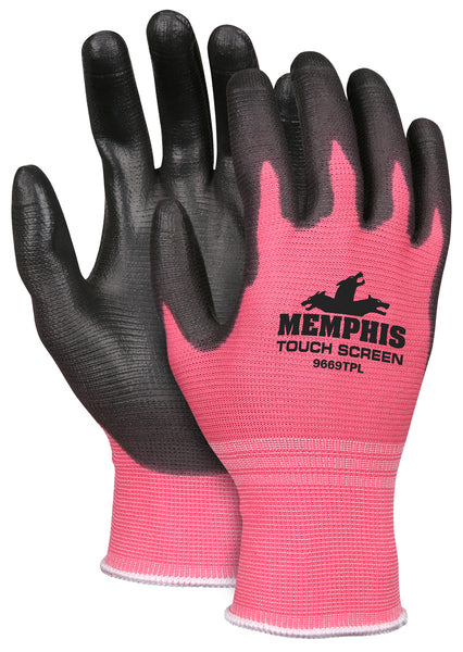 MCR Safety Pink Nylon/Copper Black PU XL