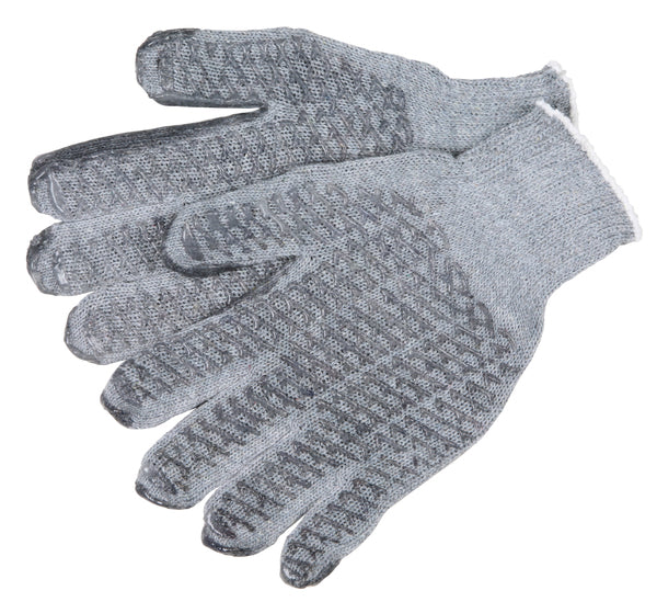 MCR Safety Cotton/Polyester Gray Honeycomb