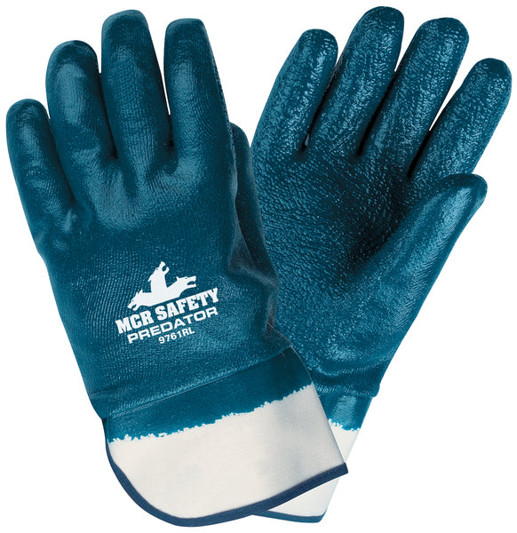 MCR Safety Predator M Supptd Nitrile Rough Full Ct
