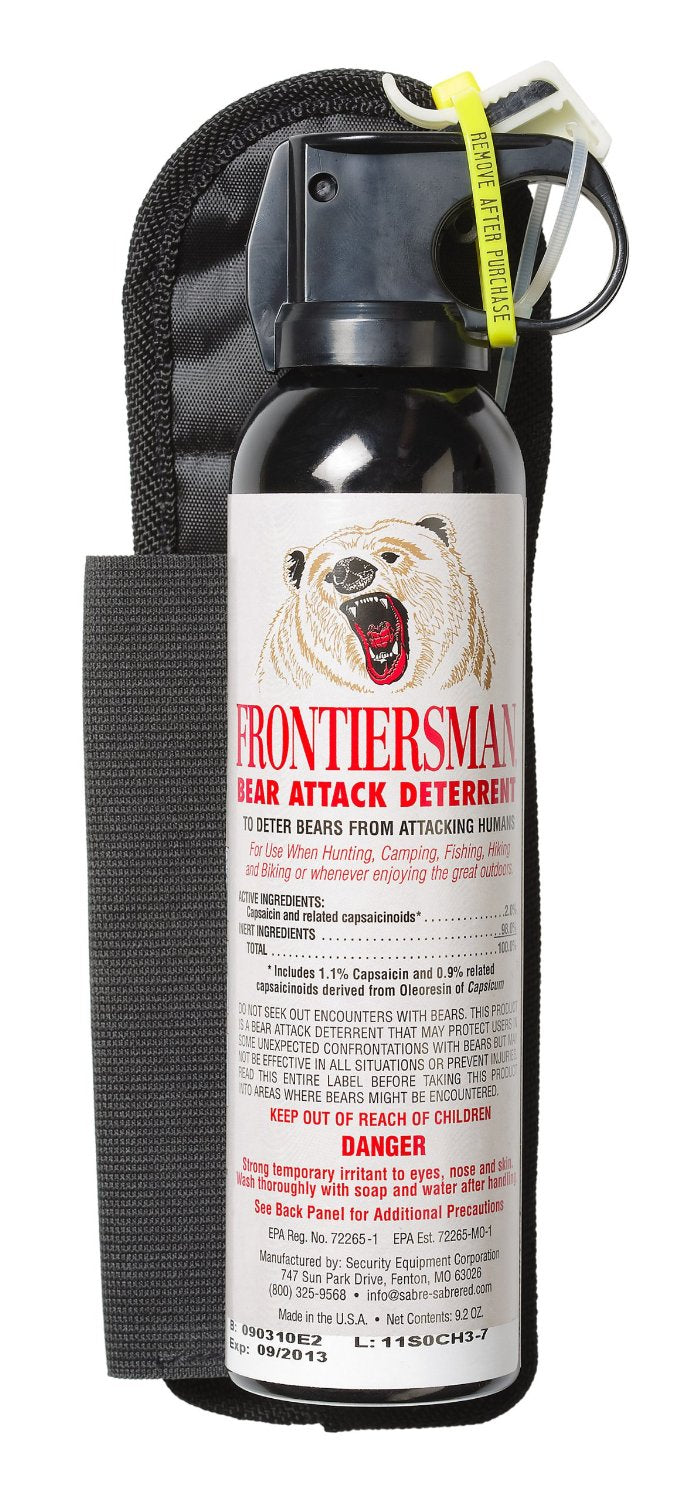 Frontiersman Bear Attack Deterrent with Hip Holster