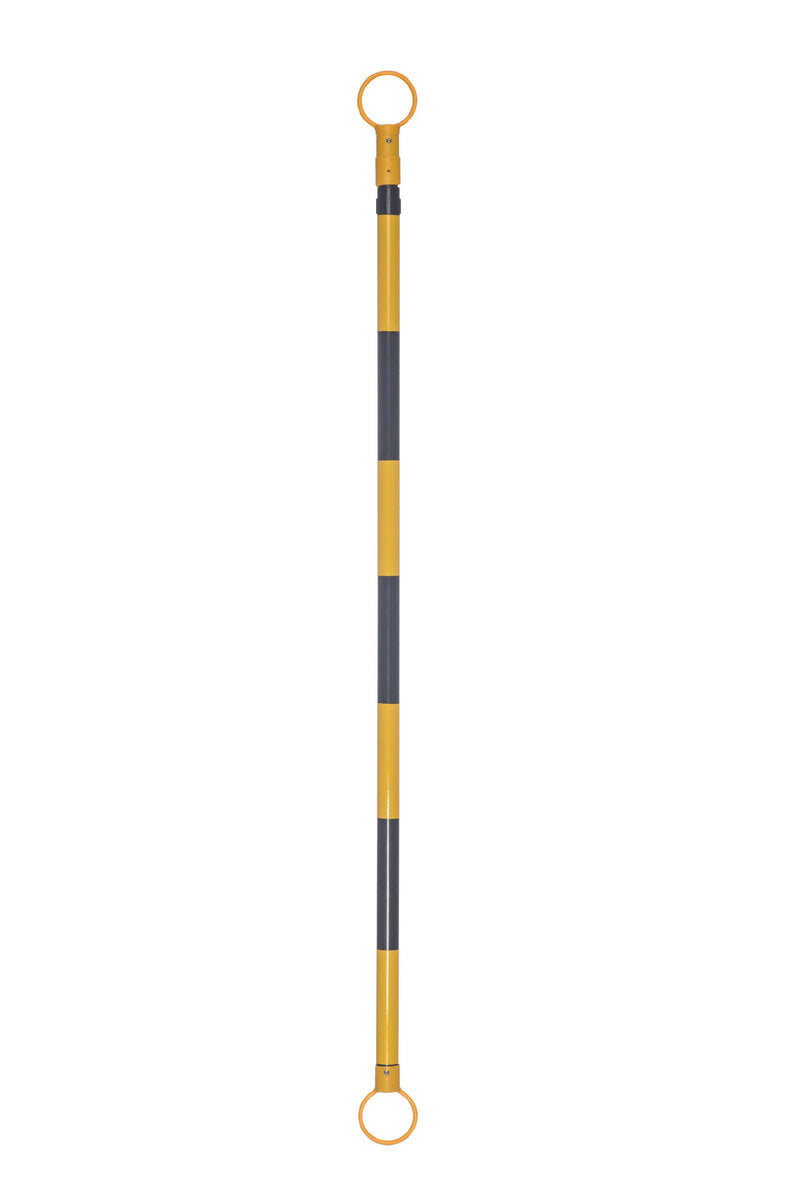JBC™ 6' - 10' Yellow And Black ABS Plastic Cone Bar