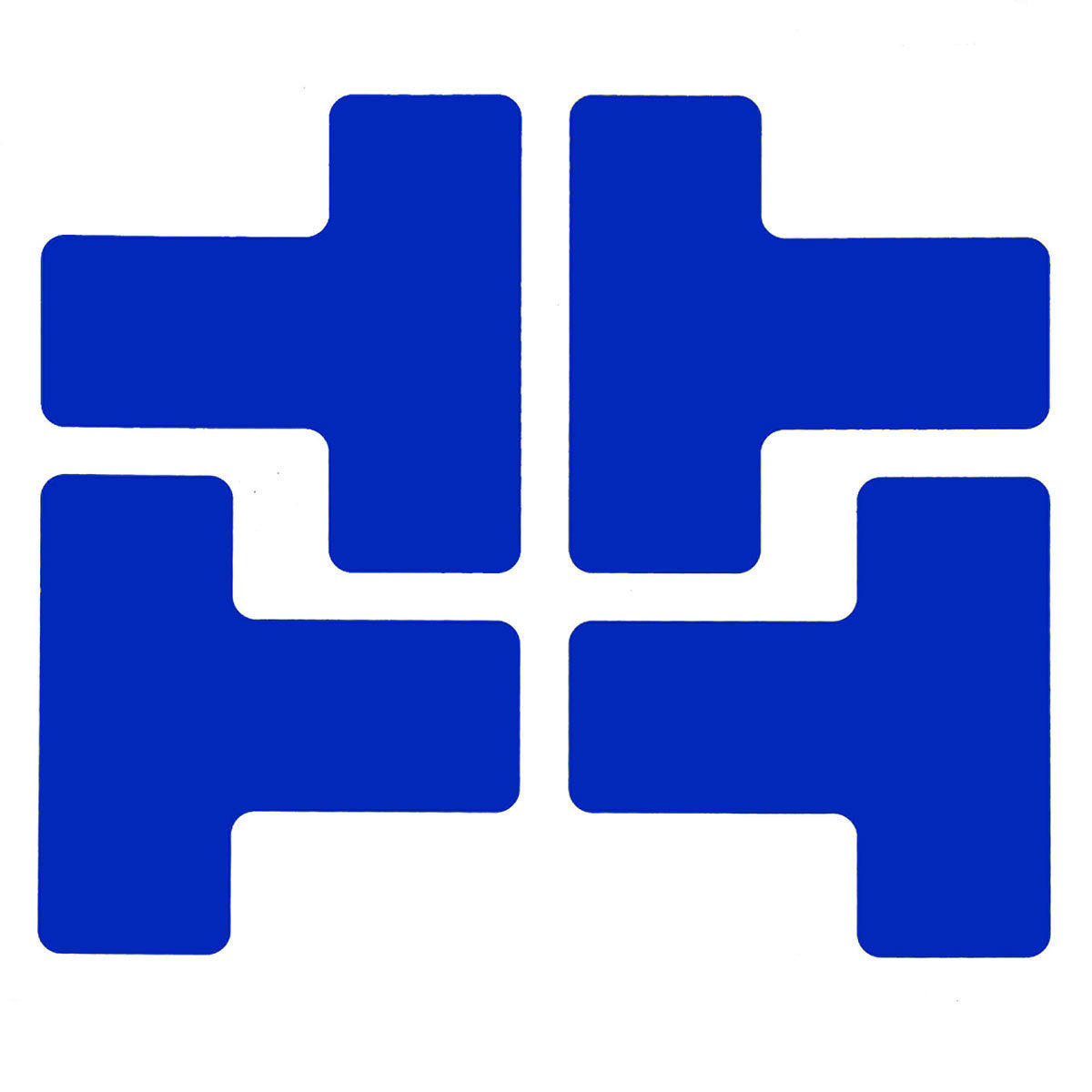 Brady® 2" Blue .008" B-514 Polyester Floor Marking Tape