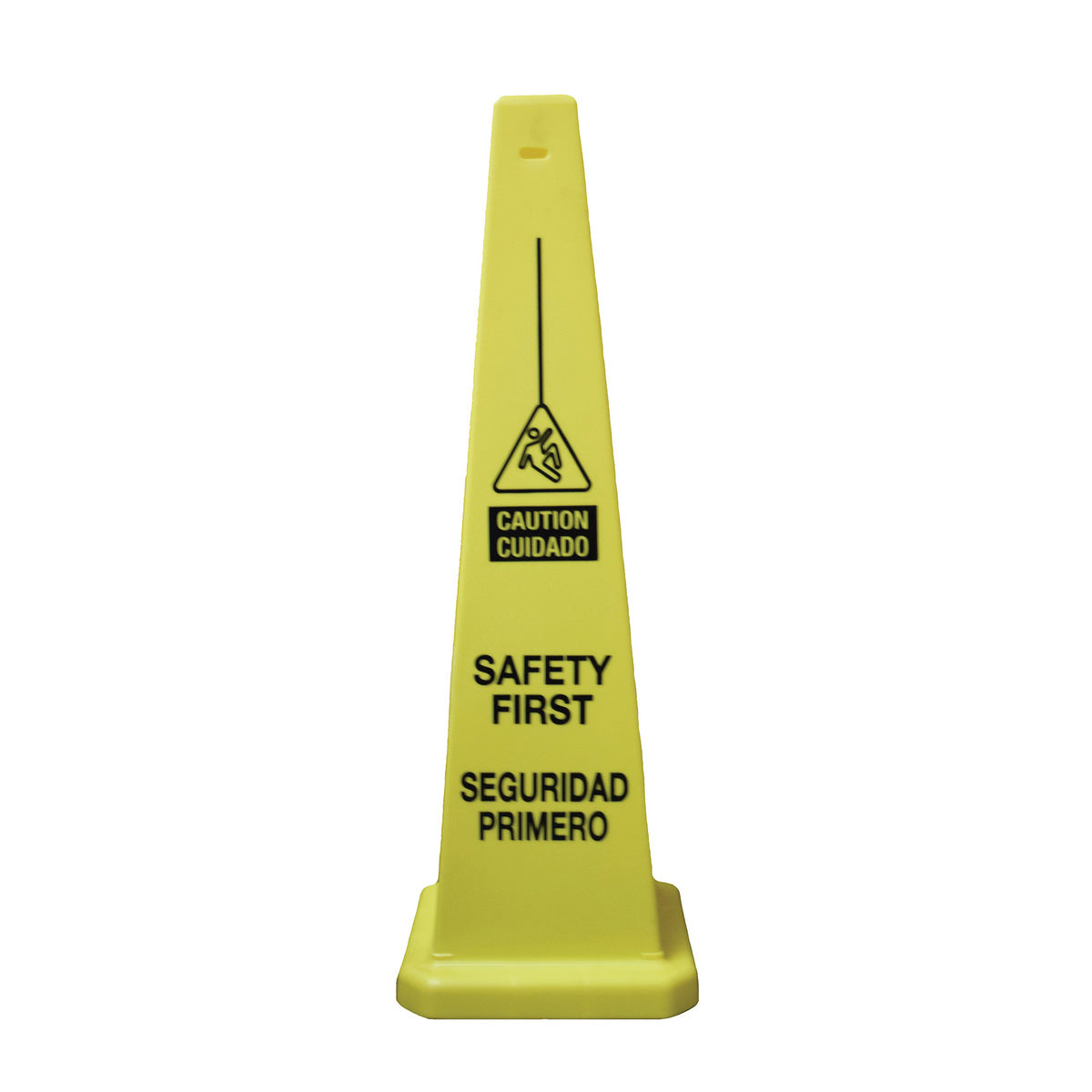 Cortina Safety Products Yellow Polypropylene Floor Cone - 5 Unit