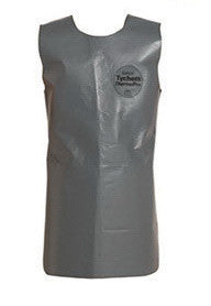 DuPont 2X Gray 44 1/4" SafeSPEC 2.0 Tychem ThermoPro Chemical Protection Sleeveless Apron With Taped Seam, Nomex Waist Strap And Nylon Buckle Closure