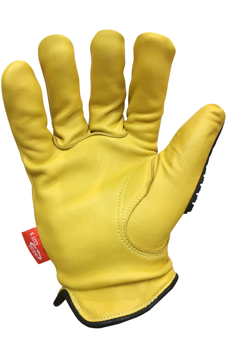 IronClad Ultimate 360° Cut Leather Driver w/Impact Work Glove