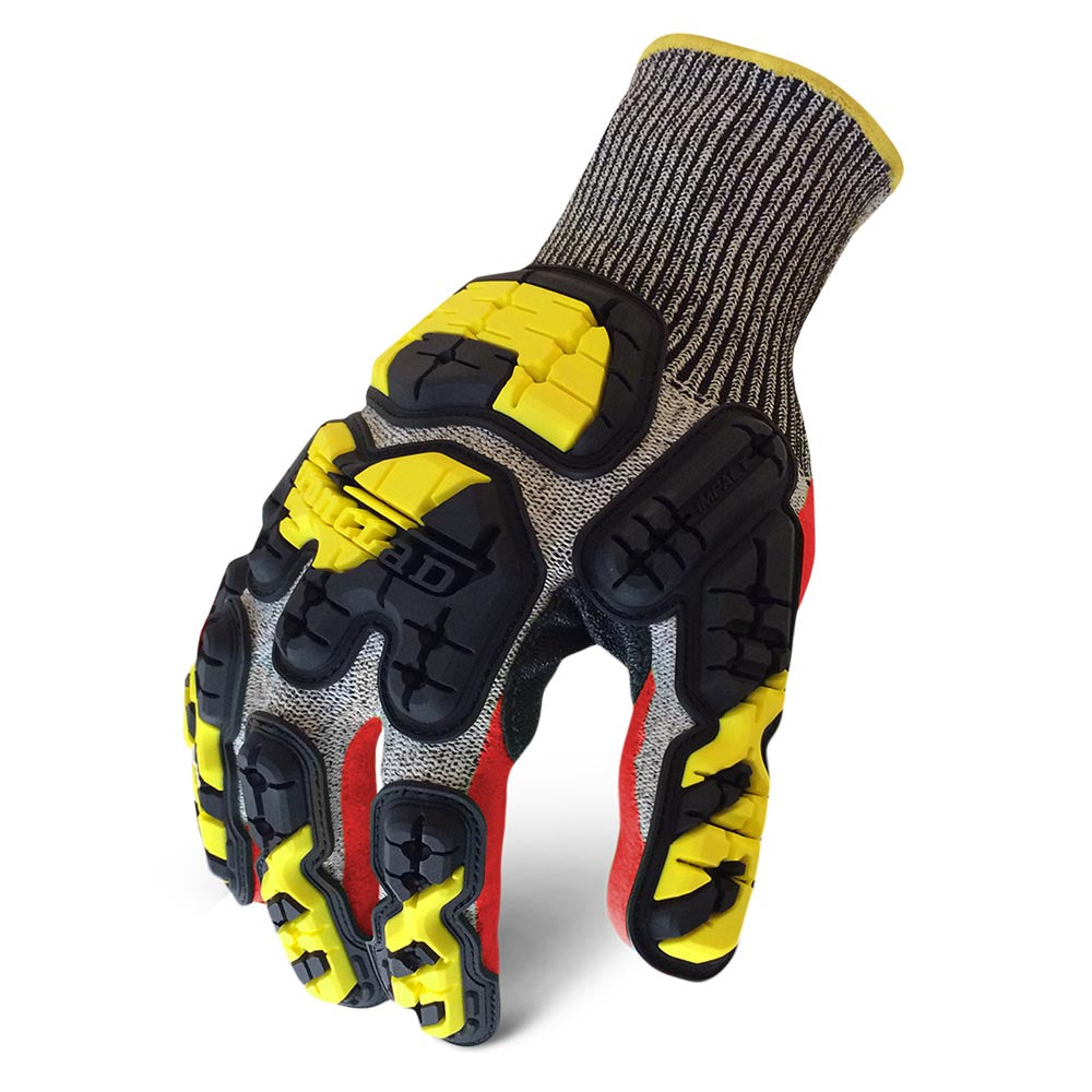 Ironclad INDI-KC5 Industrial Impact Knit Cut 5 Gloves