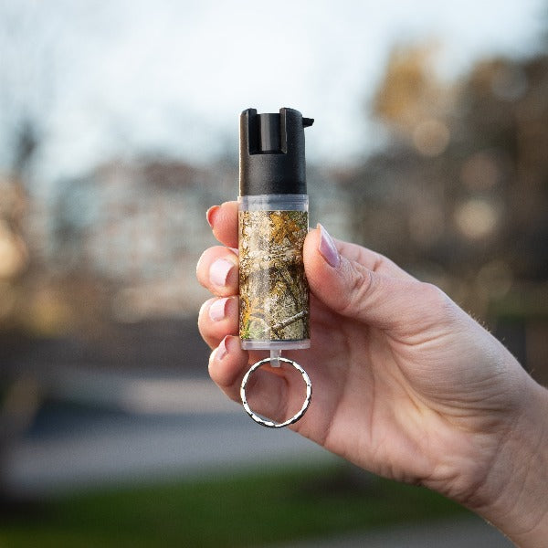 Realtree® Edge Camouflage Pepper Spray with Key Ring