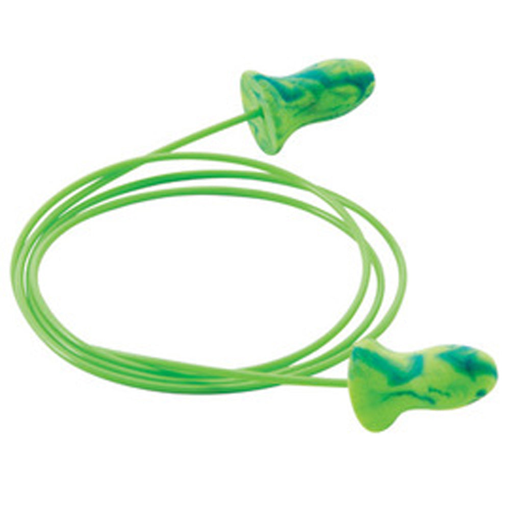 Moldex Meteors Curved Shape Foam Corded Earplug (100 Pairs Corded Earplug - Pack)