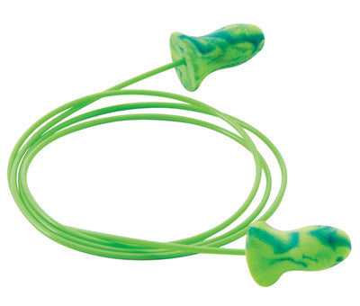 Moldex Small Single Use Meteors Curved Shape Foam Corded Earplugs