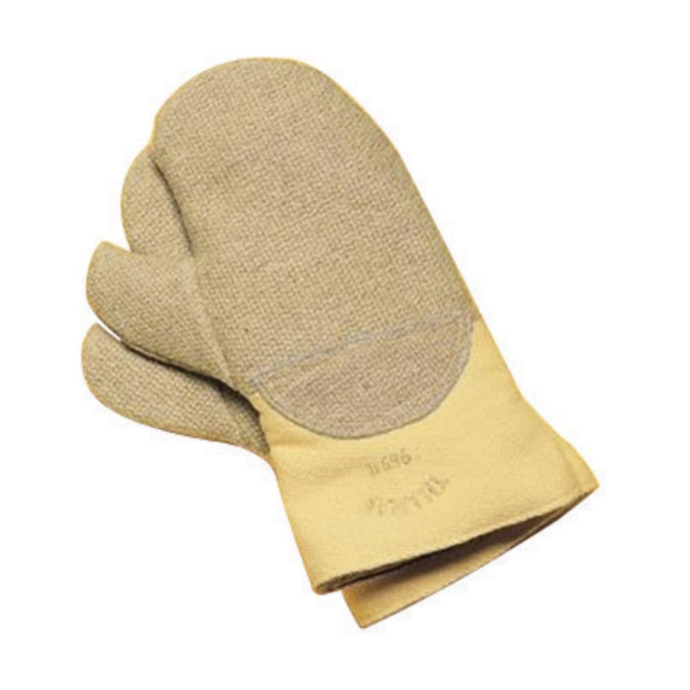 Tillman X-Large 14" Tan 45 Ounce PBI Wool Nomex Heat Resistant Mitten With Flextra Cuff AndPBI Back