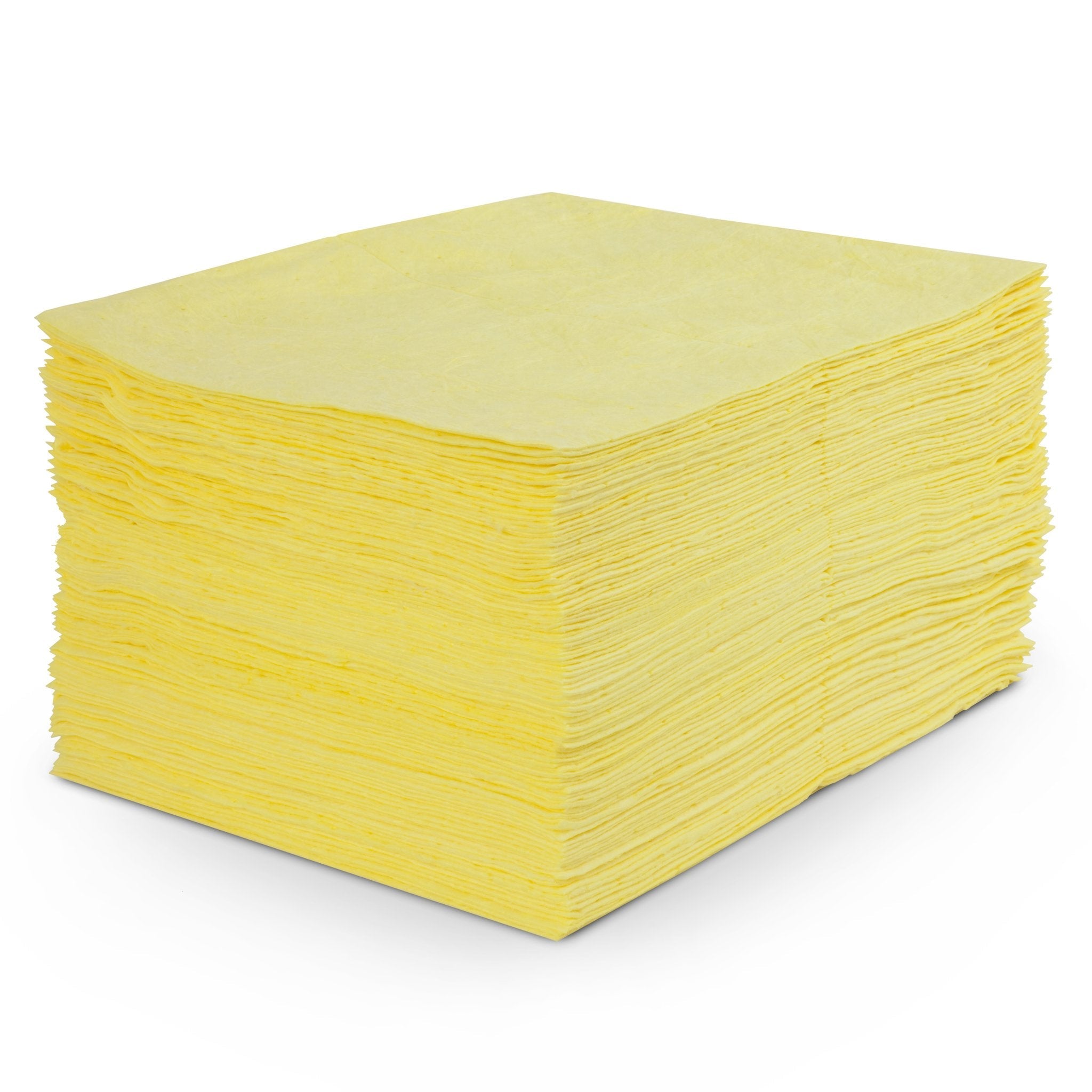 FiberLink Hazmat Yellow Heavy-weight Pads - 100/BALE