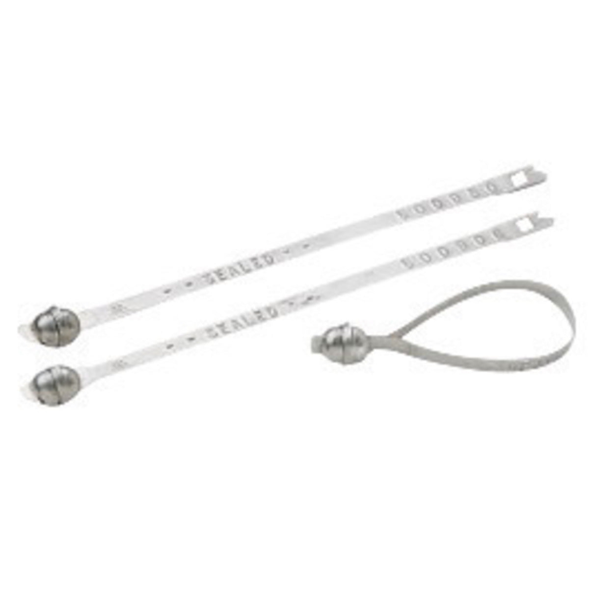 Brady® 8 1/2" Tin-Plated Metal Ball Seal "SEALED" (100 Per Pack)
