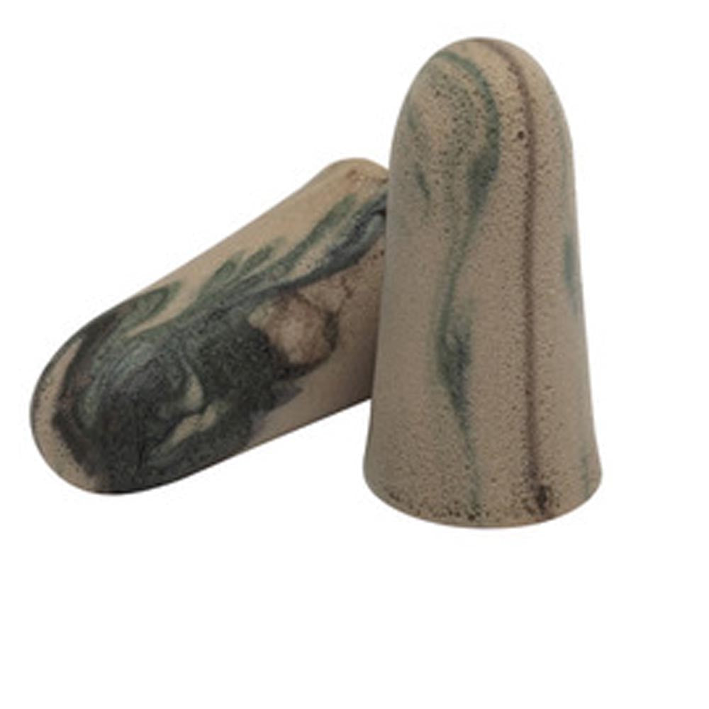 Moldex Camo Plugs Tapered Foam Uncorded Earplug (200 Pairs Uncorded Earplugs - Pack)