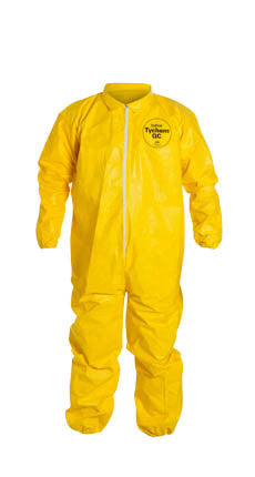 DuPont - Tychem Coverall with Elastic Wrist and Ankle
